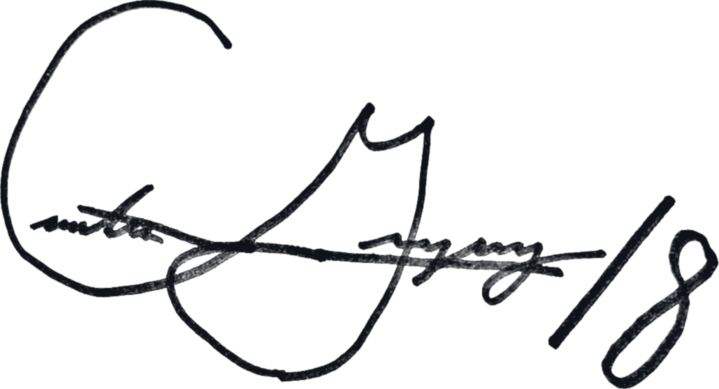 Carsten Gregory signature